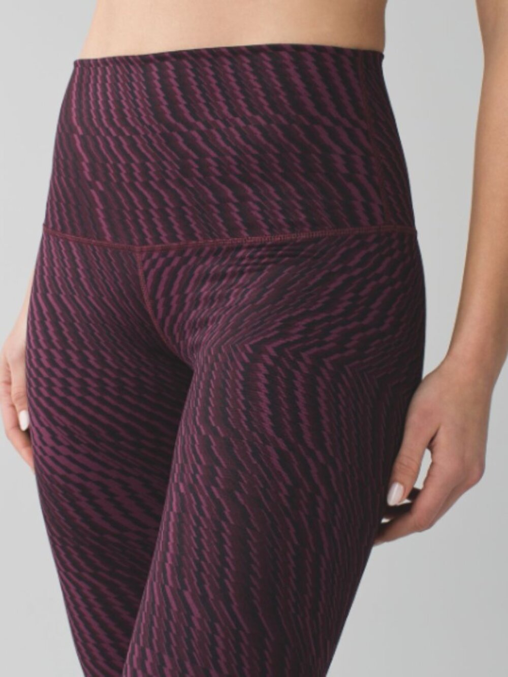 Lululemon Wunder Under Hi-Rise Crop Leggings Shifted Horizon Size 4
